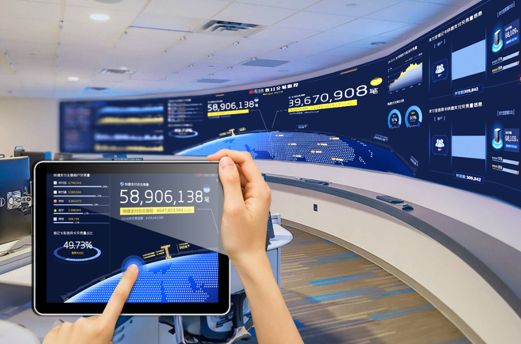 你知道嗎？原來(lái)數(shù)據(jù)可視化大屏的作用這么大...